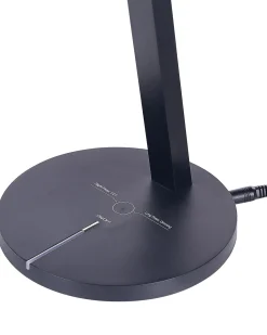Sale Beliani Lampada da scrivania a LED DORADO con dimmer Metallo Nero