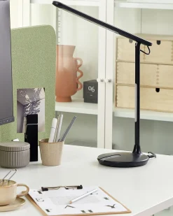 Best Beliani Lampada da scrivania a LED DRACO con dimmer Metallo Nero