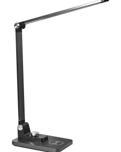 Hot Beliani Lampada da scrivania a LED ENIF con Caricatore wireless Nero