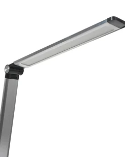 Clearance Beliani Lampada da scrivania a LED ENIF con Caricatore wireless Argento