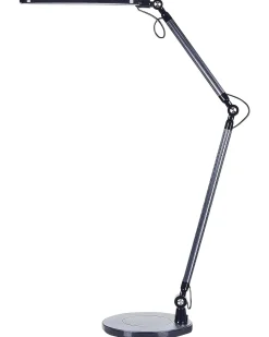 Clearance Beliani Lampada da scrivania a LED GRUS con dimmer Metallo Nero