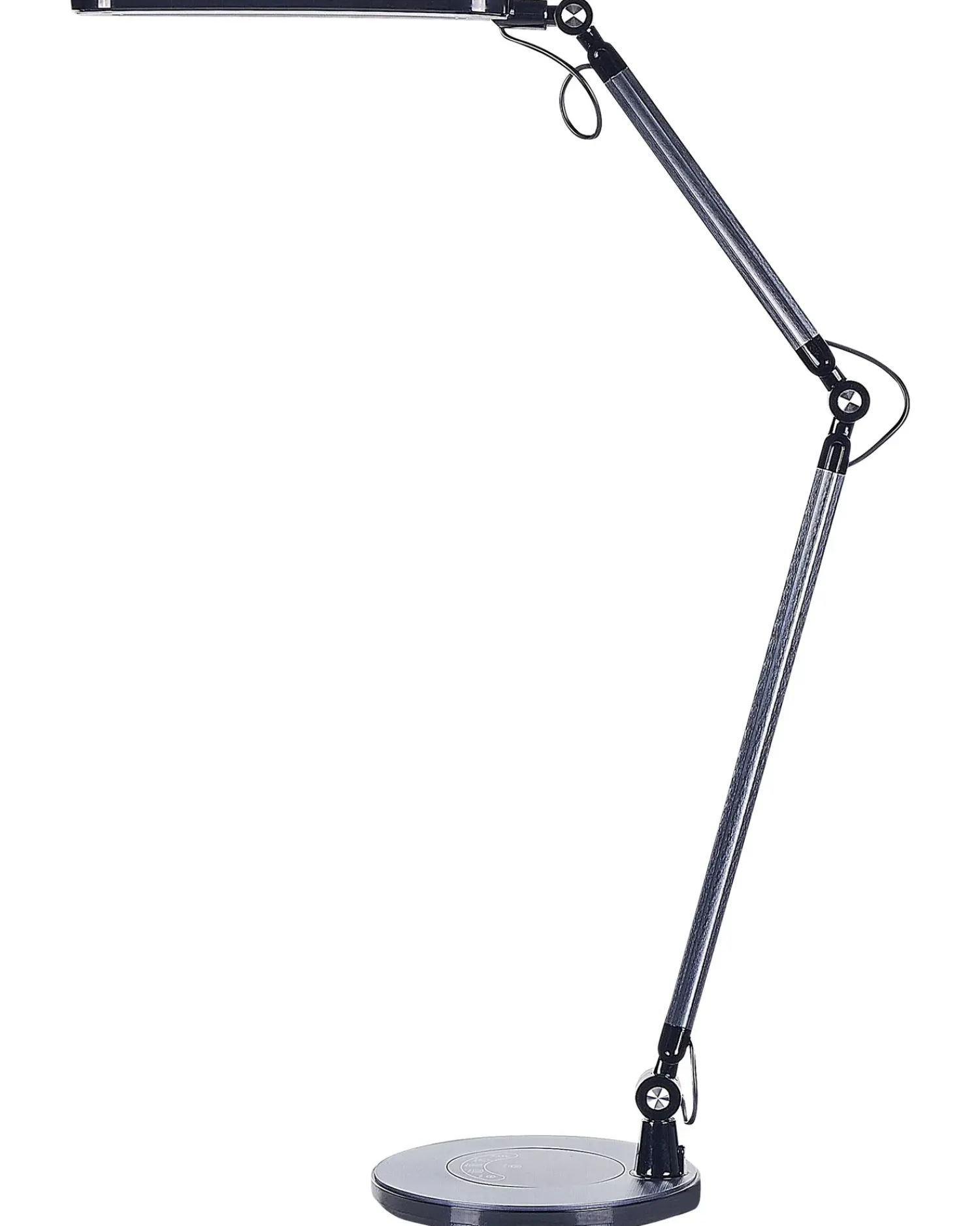 Clearance Beliani Lampada da scrivania a LED GRUS con dimmer Metallo Nero