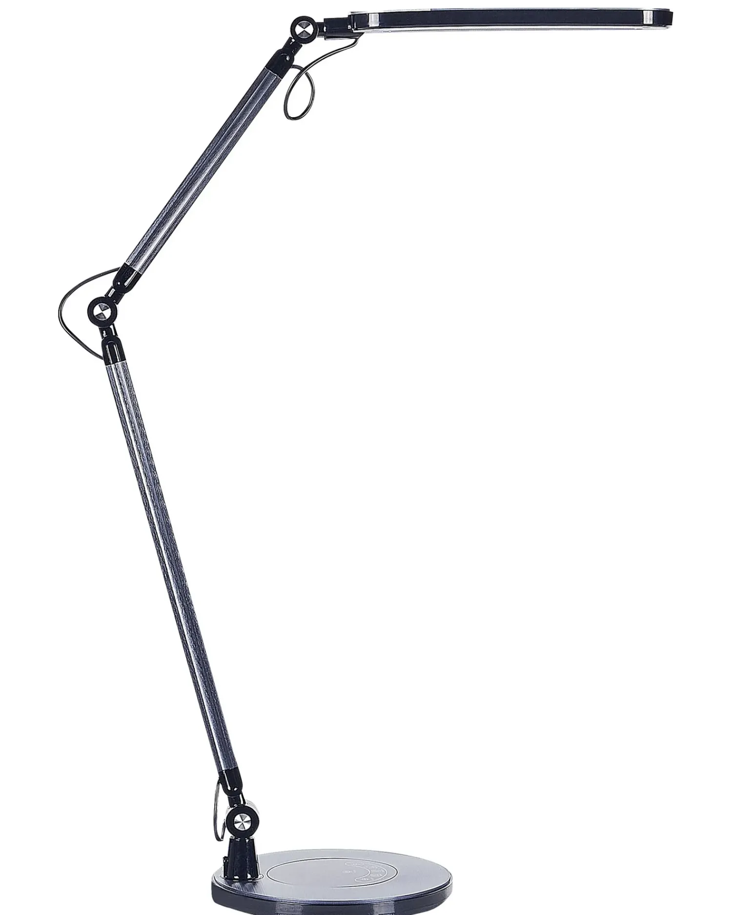 Clearance Beliani Lampada da scrivania a LED GRUS con dimmer Metallo Nero