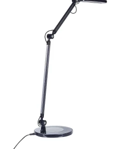 Clearance Beliani Lampada da scrivania a LED GRUS con dimmer Metallo Nero