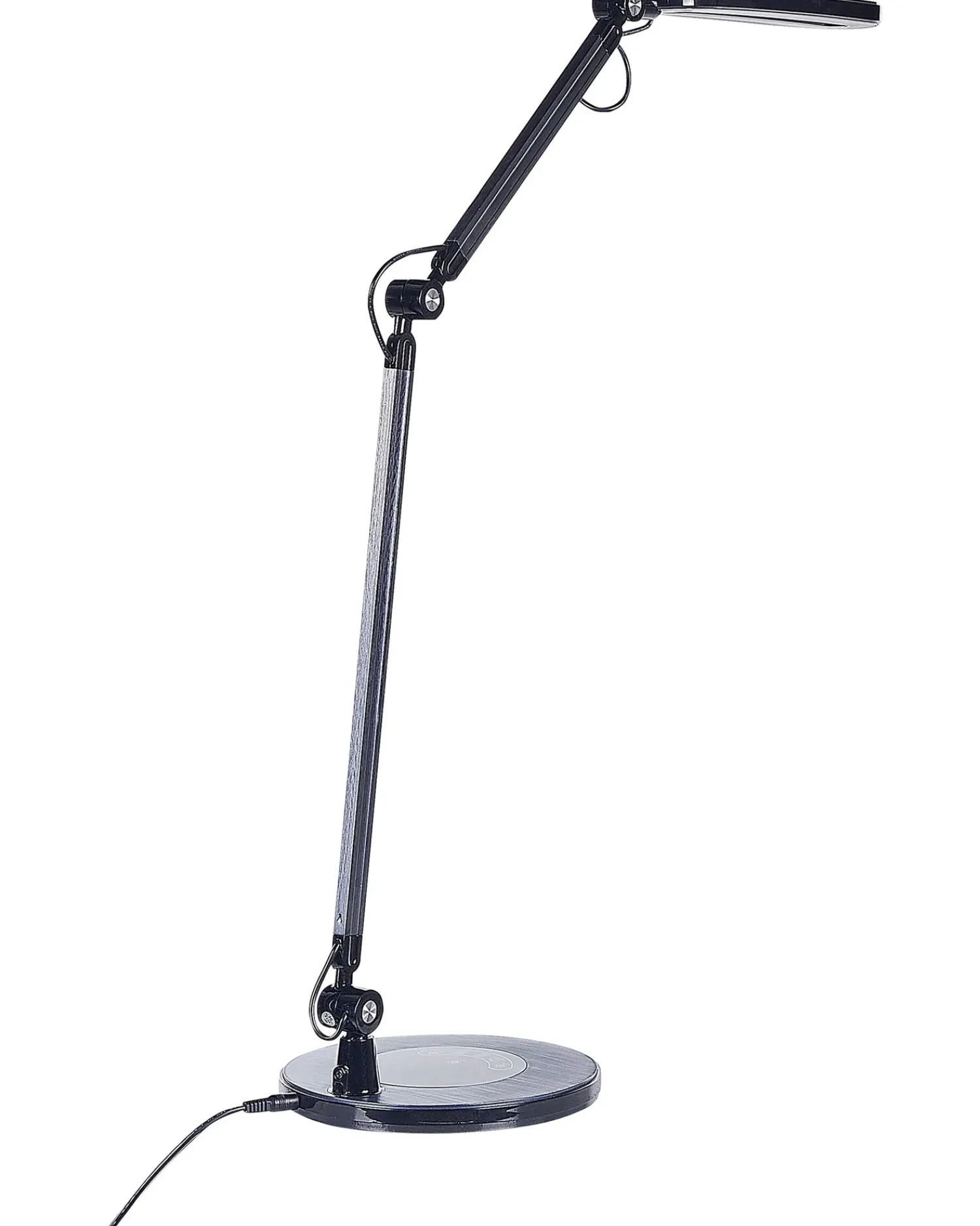 Clearance Beliani Lampada da scrivania a LED GRUS con dimmer Metallo Nero