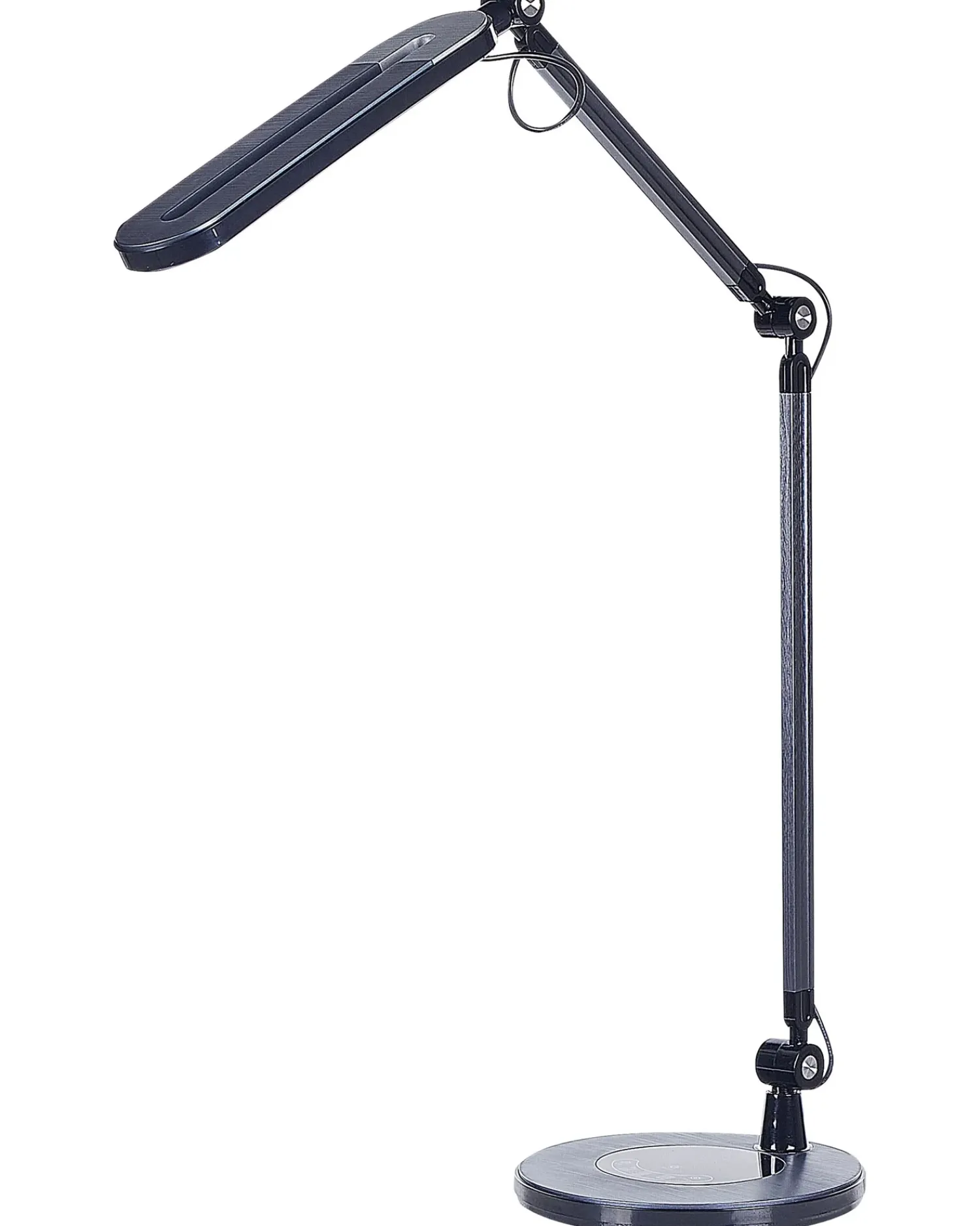 Clearance Beliani Lampada da scrivania a LED GRUS con dimmer Metallo Nero