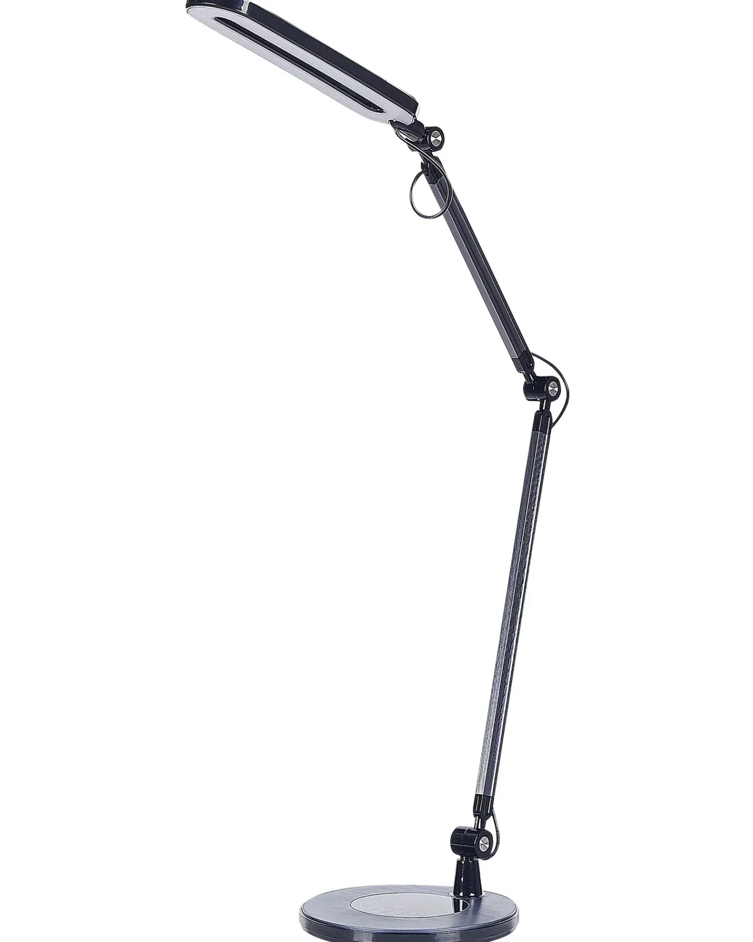 Clearance Beliani Lampada da scrivania a LED GRUS con dimmer Metallo Nero