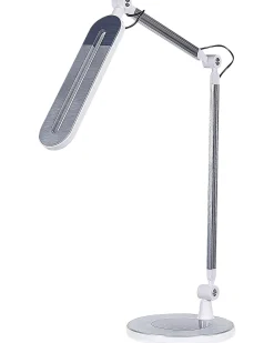 Clearance Beliani Lampada da scrivania a LED GRUS con dimmer Metallo Argento