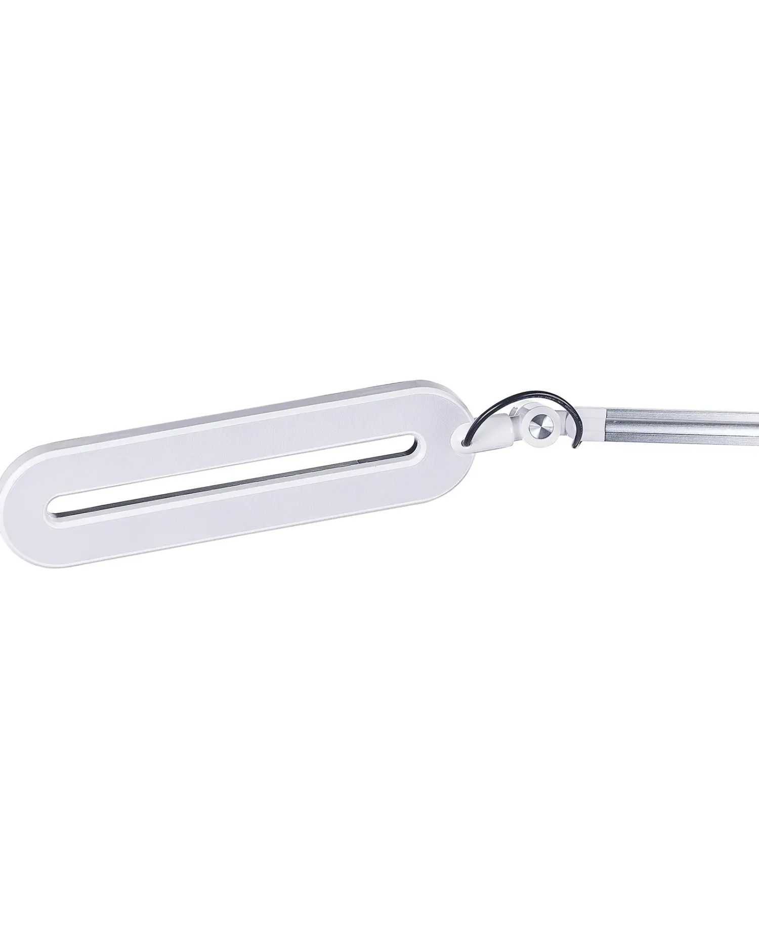 Clearance Beliani Lampada da scrivania a LED GRUS con dimmer Metallo Argento