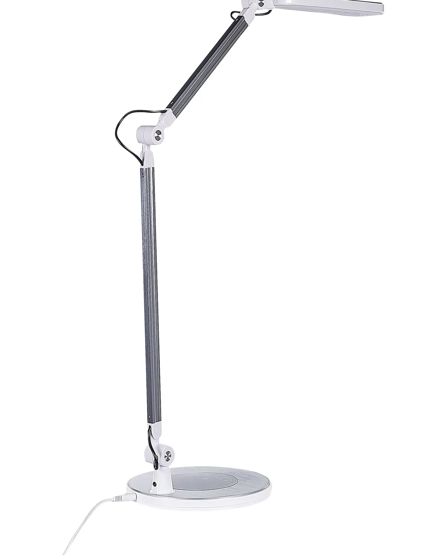 Clearance Beliani Lampada da scrivania a LED GRUS con dimmer Metallo Argento