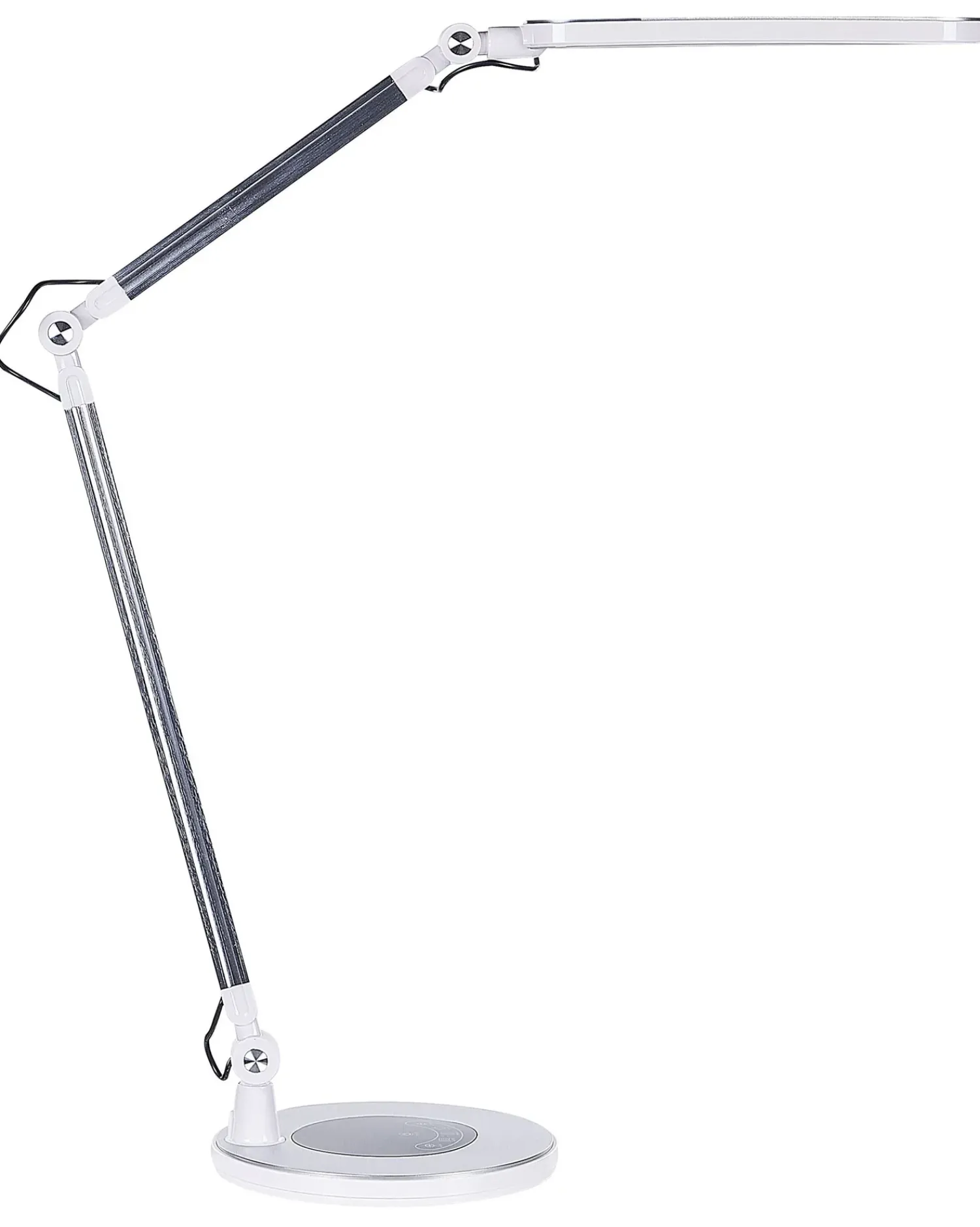 Clearance Beliani Lampada da scrivania a LED GRUS con dimmer Metallo Argento
