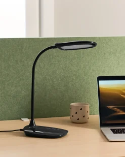 Best Beliani Lampada da scrivania a LED HYDRA con dimmer Nero