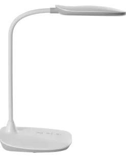 Clearance Beliani Lampada da scrivania a LED HYDRA con dimmer Bianco