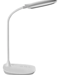 Clearance Beliani Lampada da scrivania a LED HYDRA con dimmer Bianco