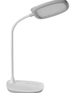 Clearance Beliani Lampada da scrivania a LED HYDRA con dimmer Bianco