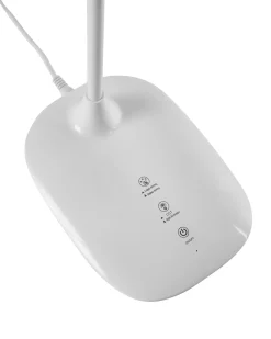 Clearance Beliani Lampada da scrivania a LED HYDRA con dimmer Bianco