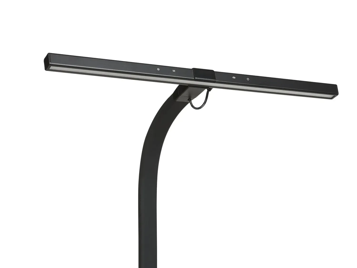 Sale Beliani Lampada da scrivania a LED KOURIS con sensore di movimento Metallo Nero