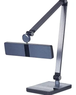 Best Beliani Lampada da scrivania a LED LACERTA con Caricatore wireless Metallo Nero