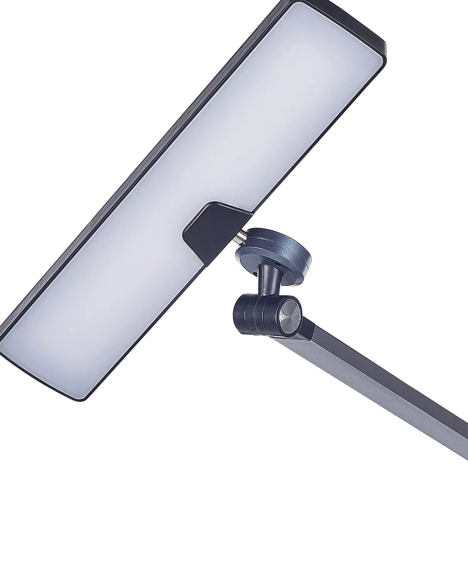 Best Beliani Lampada da scrivania a LED LACERTA con Caricatore wireless Metallo Nero