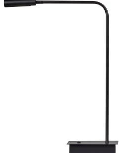 Best Beliani Lampada da scrivania a LED LAWSON Regolabile Metallo Nero