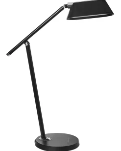 Discount Beliani Lampada da scrivania a LED LEONIS con dimmer Nero