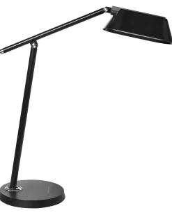 Discount Beliani Lampada da scrivania a LED LEONIS con dimmer Nero