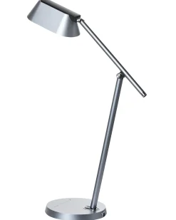 Best Beliani Lampada da scrivania a LED LEONIS con dimmer Grigio