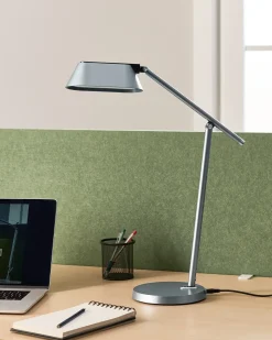 Best Beliani Lampada da scrivania a LED LEONIS con dimmer Grigio