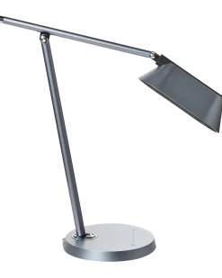 Best Beliani Lampada da scrivania a LED LEONIS con dimmer Grigio