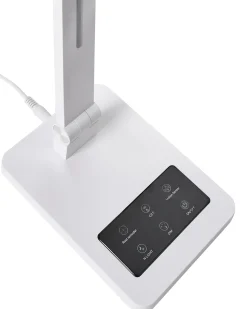 New Beliani Lampada da scrivania a LED LEPUS con sensore di movimento Bianco
