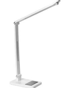 New Beliani Lampada da scrivania a LED LEPUS con sensore di movimento Bianco