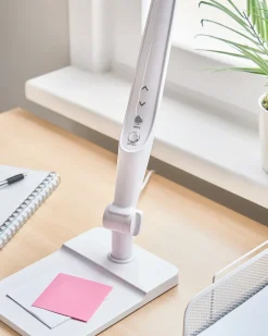 Best Beliani Lampada da scrivania a LED PEGASI con dimmer Bianco