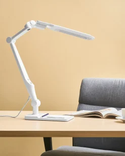 Best Beliani Lampada da scrivania a LED PEGASI con dimmer Bianco