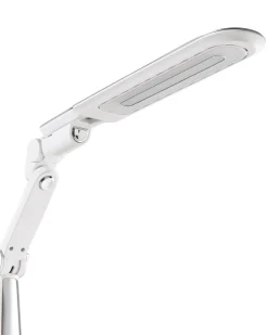 New Beliani Lampada da scrivania a LED PEGASI con dimmer Argento Bianco Argento