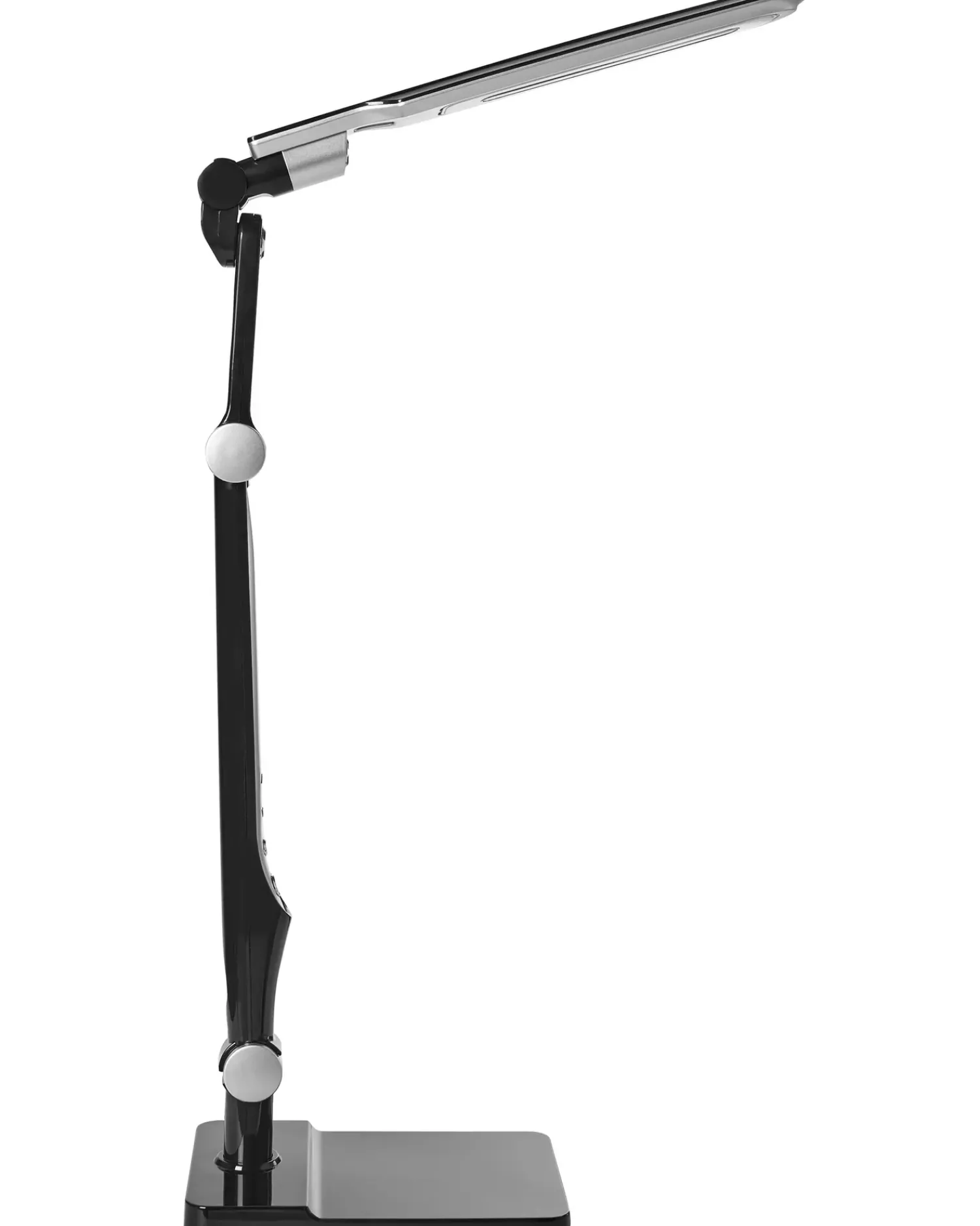Best Beliani Lampada da scrivania a LED PEGASI con dimmer Nero Argento Nero