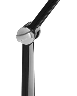 Best Beliani Lampada da scrivania a LED PEGASI con dimmer Nero Argento Nero
