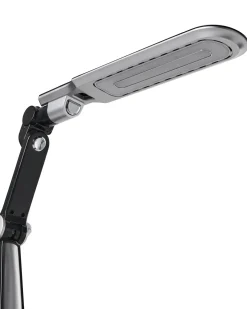 Best Beliani Lampada da scrivania a LED PEGASI con dimmer Nero Argento Nero