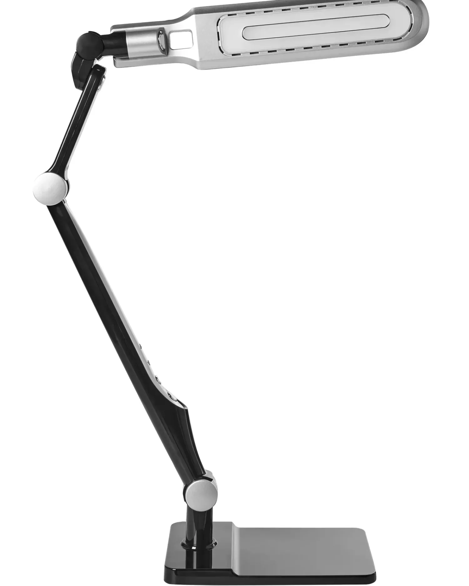 Best Beliani Lampada da scrivania a LED PEGASI con dimmer Nero Argento Nero