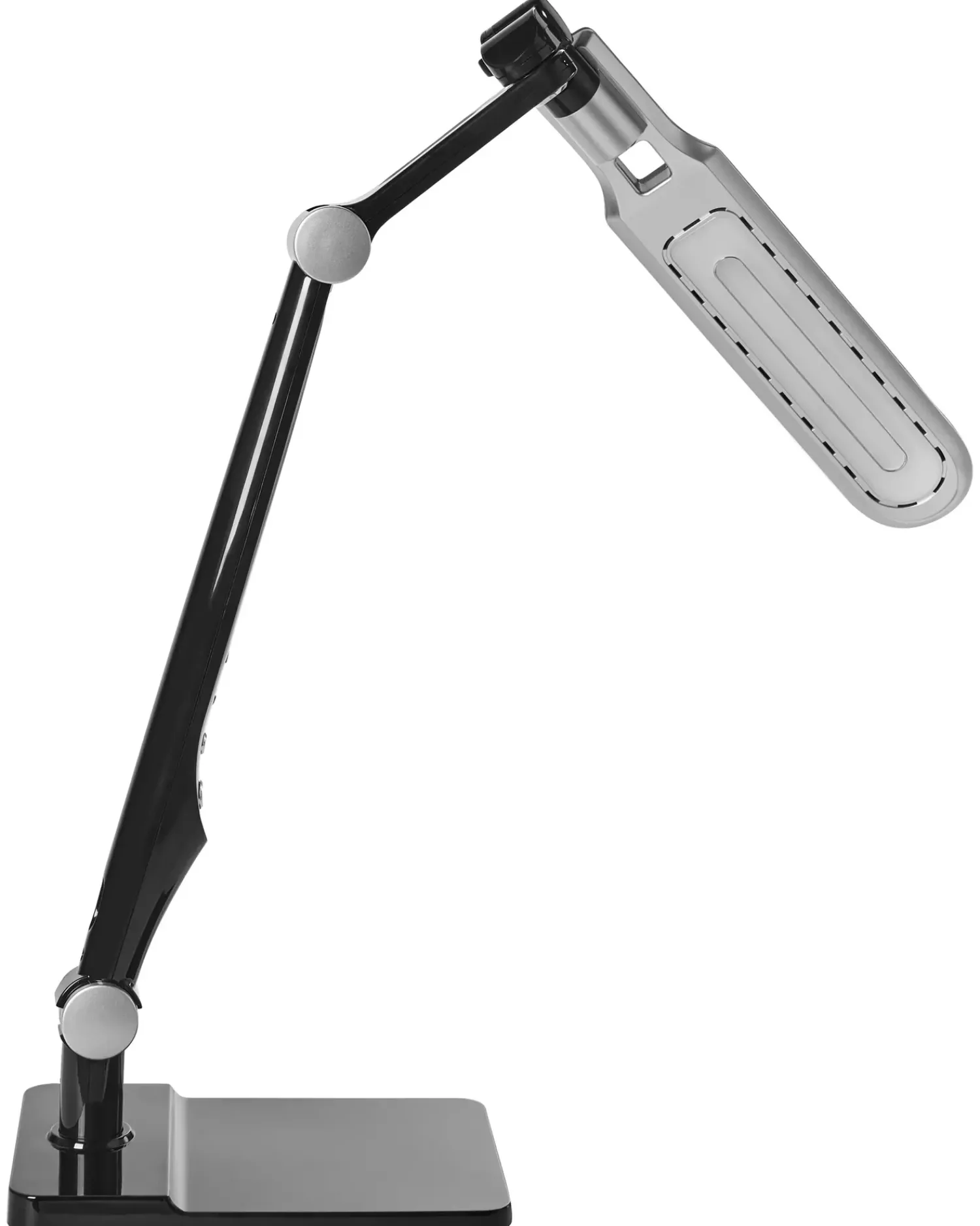 Best Beliani Lampada da scrivania a LED PEGASI con dimmer Nero Argento Nero