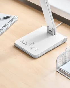Hot Beliani Lampada da scrivania a LED PICTOR con dimmer Bianco