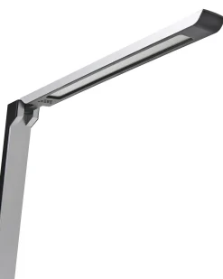 Beliani Lampada da scrivania a LED PICTOR con dimmer Argento