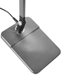 Online Beliani Lampada da scrivania a LED SERPENS con dimmer Grigio