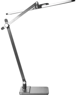 Online Beliani Lampada da scrivania a LED SERPENS con dimmer Grigio