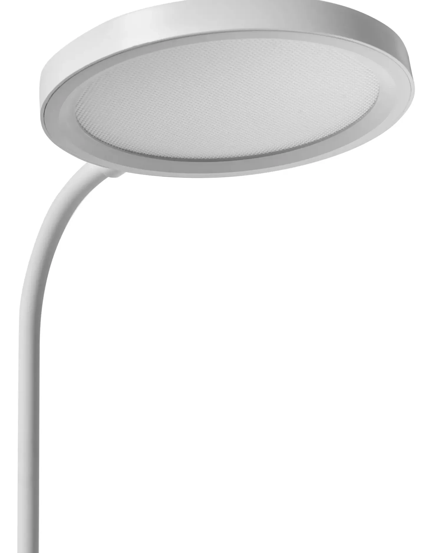 Beliani Lampada da scrivania a LED VELA con dimmer Bianco