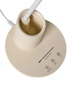 Hot Beliani Lampada da scrivania a LED VELA con dimmer chiaro Beige