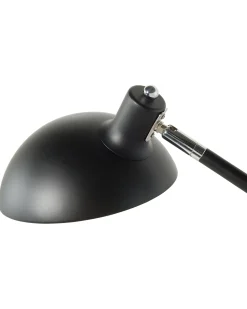 New Beliani Lampada da scrivania MERAMEC Regolabile Metallo Nero Argento Nero