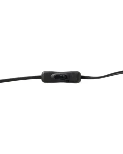 New Beliani Lampada da scrivania MERAMEC Regolabile Metallo Nero Argento Nero
