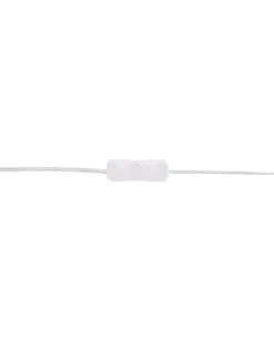 Hot Beliani Lampada da scrivania MONSAN Regolabile Metallo Ottone Bianco Ottone