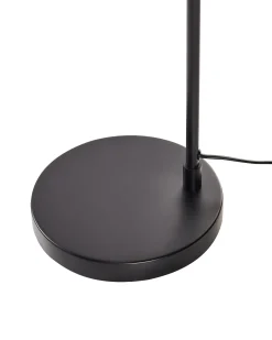 Beliani Lampada da scrivania PINKEEN Metallo Nero Nero Oro