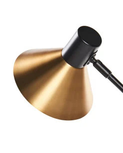 Online Beliani Lampada da scrivania PINKEEN Metallo Oro Nero Oro
